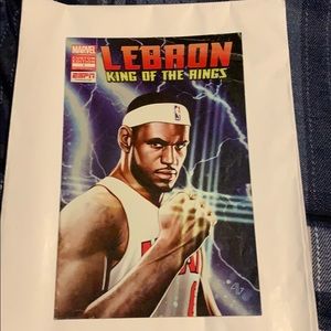 RARE Marvel Comics Lebron James comic book 2012